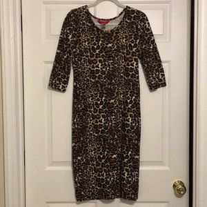 Hot Kiss Leopard Print Dress, Plus Size 2X, NWT
